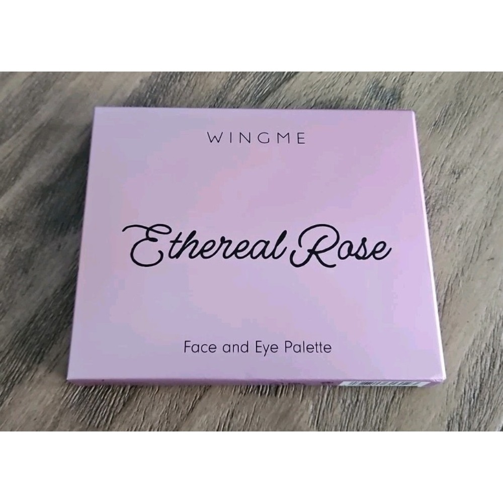 WINGME Ethereal Rose Face and Eyeshadow Palette Medium-Deep NIB